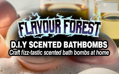 Fizzy Delights: Crafting Bath Bombs with Concentrated Flavours