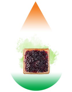 Blueberry Jam with Toast SC-RF
