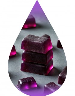 Blackcurrant Gummy Candy-WF