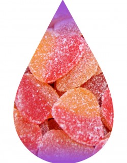 Peach Gummy Candy-WF