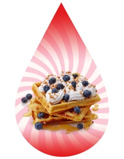 Blueberry Graham Waffle-FW
