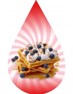 Blueberry Graham Waffle-FW