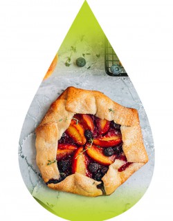 Blueberry Peach Pastry-PUR