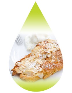 Cream Cheese Danish with Toasted Almonds-PUR